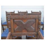 Set of 6 Antique Victorian Dining Chairs #1