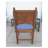 Set of 6 Antique Victorian Dining Chairs #1