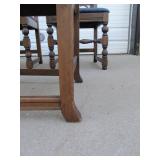 Set of 6 Antique Victorian Dining Chairs #1