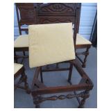 Set of 6 Antique Victorian Dining Chairs #2