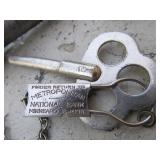 Antique MOSLER Screw Door Cannonball Style Safe