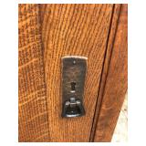 Genuine Signed STICKLEY Quartersawn Oak Cabinet