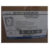 Galv Steel Outlet Boxes