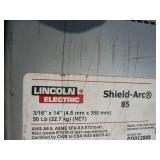 Lincoln Electric Shield-Arc 85 Welding Rods in Case
