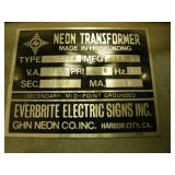 Vintage Pabst Neon Light