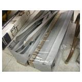 Pair Folding Metal Sawhorses