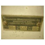 Vintage Despatch Manufacturing Oven