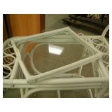 Vintage Bamboo Service Cart