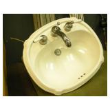 Bathroom Sink With Plumbing