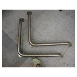2 Stainless Grab Bars