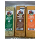 Lot of 10 Wisconsin Farmers Market Cheese $69 retail  (best buy 02/2020)