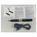 New 1080 HD Audio Video Spy Camera Pen