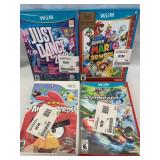 Lot of 4 Nintendo Wii Games