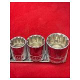 New SK Tools Made in USA 9pc Socket Set