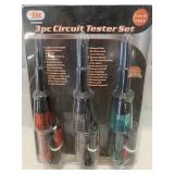 3pc Circuit Tester Set & Energizer Cap Light