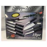 Factory Sealed 10pc Pro Cutlery Knife Set