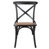 Linon Home Décor Hyde Black Wood D...