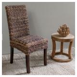 Louisa Abaca Cushioned Seat Dining ...