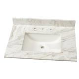 MSI 31 in. Marble Single Sink Vanit...