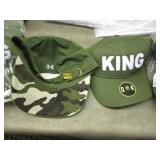 3 Sets King/Queen Caps...