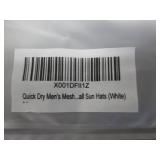 Lot of 3 White Mens Mesh Caps...