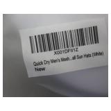 Lot of 3 White Mens Mesh Caps...