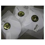 Lot of 3 White Mens Mesh Caps...