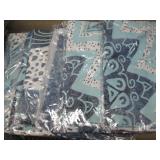 6 Large Square Scarves ...
