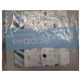 Set of 4 Muslin Swaddle Blankets...