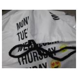 6 Day of Week Emoji Drawstring Back...