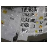 6 Day of Week Emoji Drawstring Back...