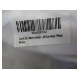 Lot of 3 White Mens Mesh Caps...