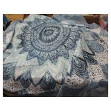 6 Large Square Scarves ...