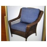 Hampton Bay Brown Wicker Patio Loun...