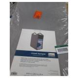 HOMZ Hanging Closet Hamper in Gray ...