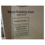 Hampton Bay Black Wood Indoor/Outdo...