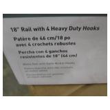 Liberty 18 in. White and Satin Nick...