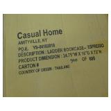 Casual Home Espresso 5-Shelf Ladder...