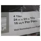 TrafficMaster Black/Gray 24 in. x 2...