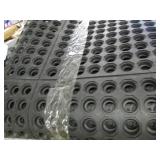 TrafficMaster Black 36 in. x 36 in....