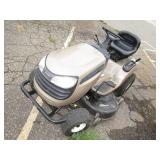 Craftsman riding mower, electric st...