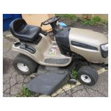 Craftsman riding mower, electric st...