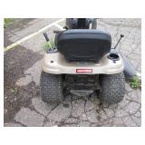 Craftsman riding mower, electric st...