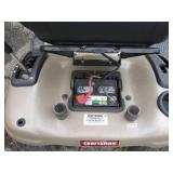 Craftsman riding mower, electric st...