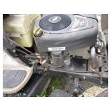 Craftsman riding mower, electric st...