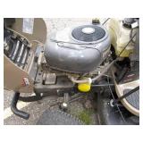 Craftsman riding mower, electric st...