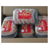 Beer Bratwurst frozen case...
