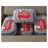 Beer Bratwurst frozen case...