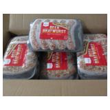 Beer Bratwurst frozen case...