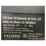 38" INSIGNIA FLAT SCREEN TV